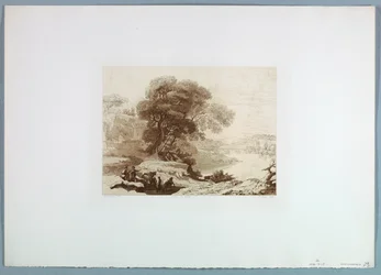 Paisaje (después de Claude Lorrain)