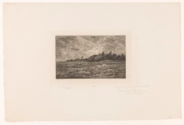 Paisaje con ganado pastando y conejos. Le pre des Graves a Villerville
