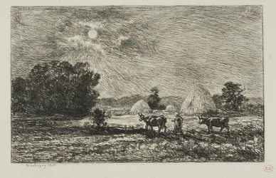 Luz de luna en Valmondois