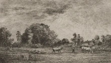 Salida de la luna, 1861