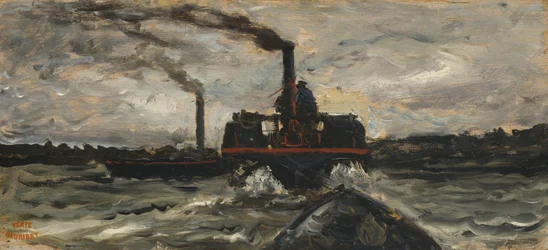 Barco fluvial, c.1860