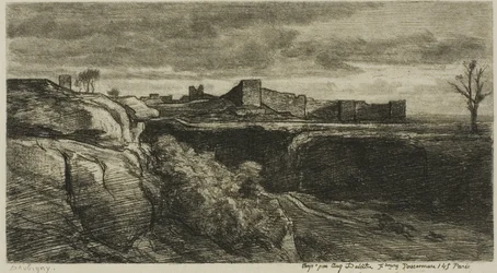 Ruinas del Castillo de Crémieux (Isère)