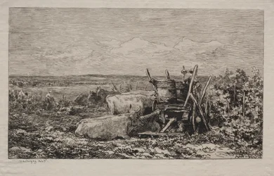 La vendimia, 1865