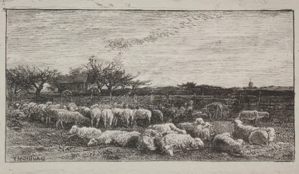 El Gran Redil, impresión original 1862, impreso en 1921