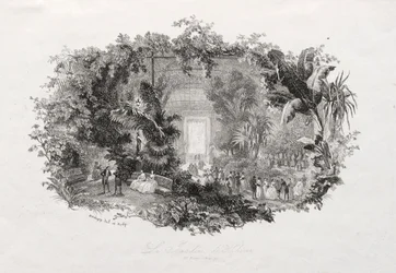 El jardín de invierno, 1842-1843