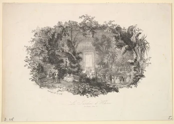 El Jardín de Invierno, 1843