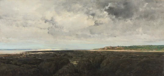 Villerville visto desde Le Ratier, 1855