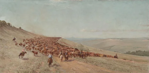 Conduciendo el rebaño, 1904