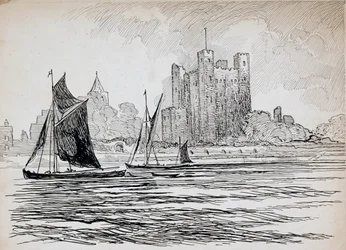 Castillo de Rochester, Kent, 1892-1933