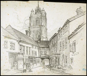 Calle de San Pedro, Norwich, Norfolk, 1892-1933