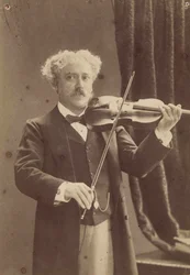 Retrato del violinista y compositor Pablo de Sarasate 1844-1908, c. 1890