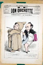 Portada de "Don Quijote", número 330, Satírico en Colores