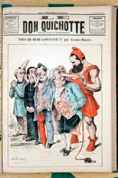 Portada de "El Don Quijote", número 592, Satírico en Colores