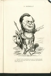 Ilustración de Charles Gilbert-Martin (1839-1905) en Contemporary Grimaces