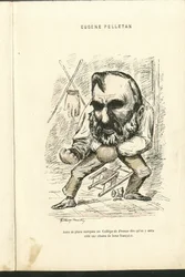 Ilustración de Charles Gilbert-Martin (1839-1905) en Contemporary Grimaces