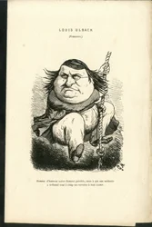 Ilustración de Charles Gilbert-Martin (1839-1905) en Contemporary Grimaces