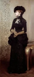 El parisino por Charles Giron (1850-1914) 1883