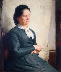 Retrato de la madre del artista