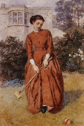 El jugador de croquet