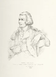 Horatio Nelson (1758-1805) (aguafuerte)