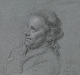 Estudio de retrato de John Inigo Richards, R.A.