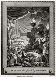La Muerte del Gran Rey Sesostris, Antiguo Egipto, 1775