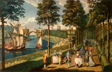 Vista de York, 1756, 1943