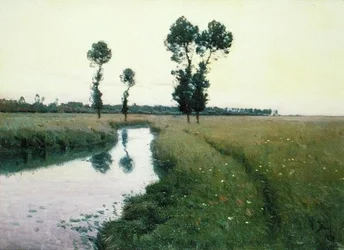 El camino a lo largo del río