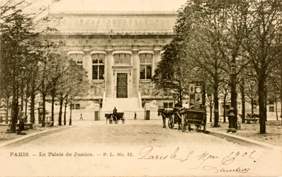 Palacio de Justicia, París, Sena, Isla de Francia, Francia