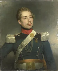 Christian Edouard Fraser (1812-79), subteniente del 5º Regimiento de Dragones