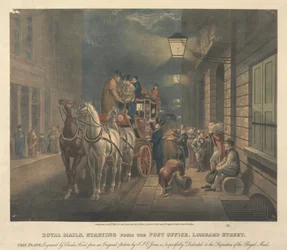 Royal Mails, a partir de la Oficina de Correos, Lombard Street