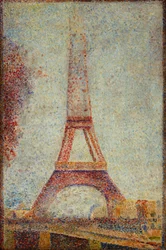 La Torre Eiffel (aceite a bordo)