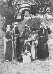 Grupo de damas drusas, c1913