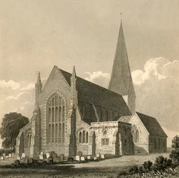 Iglesia de Horsham, 1835