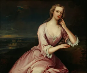 Henrietta Howard c.1724 (óleo sobre lienzo)