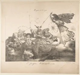 Repas de Corps. Époque Mémorable de 1821, 1821