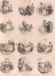 Doce viñetas satíricas Le Charivari, 10 de diciembre de 1832, 1 de diciembre de 1832