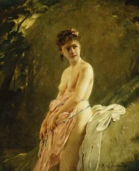 La bañista