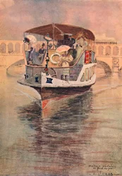 Bateau-Parisien en el Point du Jour, 1915