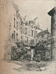 Cour de Rohan, 1915
