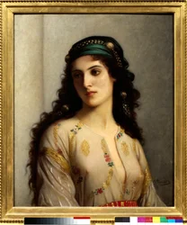 Judío de Tánger en Marruecos. Pintura de Charles Landelle (1812-1908)