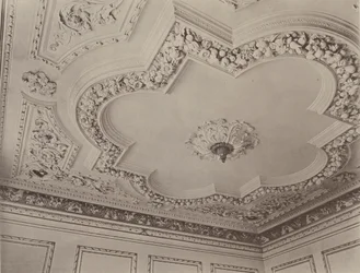 Belton House, Grantham, Techo de la Escalera