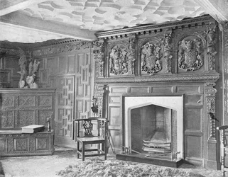Birtsmorton Court: El antiguo salón