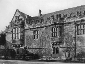 Trabajo Gótico en St. Johns College, Oxford