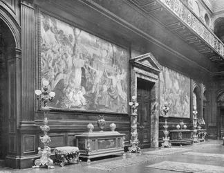 El lado norte del salón