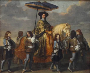 Canciller Séguier en la entrada de Luis XIV en París, 1660