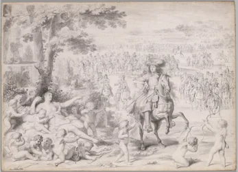 Luis XIV Capturado por Venus, principios de 1670s