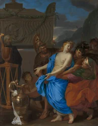 El sacrificio de Políxena, 1647