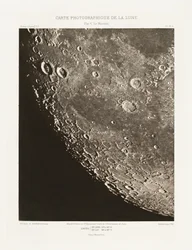 Carte photographique de la lune, planche XI.A (Carta fotográfica de la Luna, plancha XI.A),26 de agosto