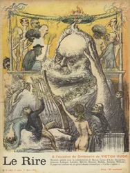 Centenario del nacimiento de Victor Hugo, ilustración para Le Rire